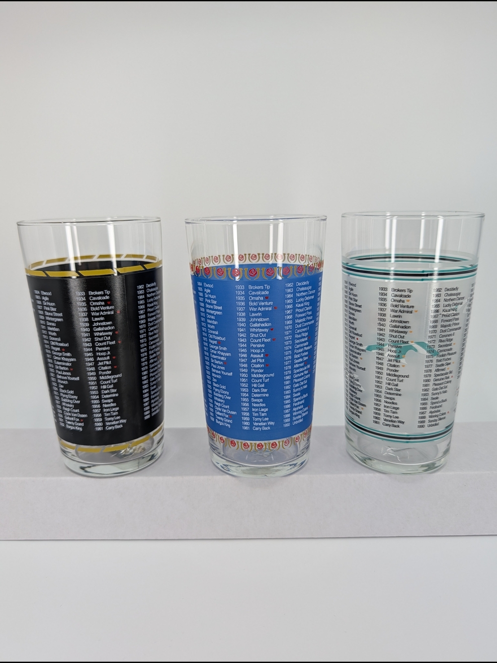 8 Kentucky Derby Commemorative Mint Julep Glasses 118/120/121/129/131/135-137 - Picture 11 of 13